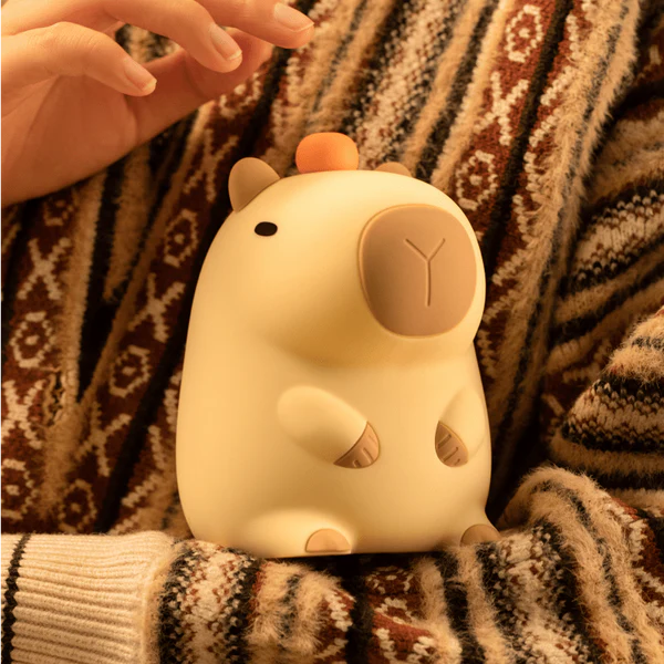 Capybara Night Light Capybara Cute Lamp-HomeFusionā¢ Night Light